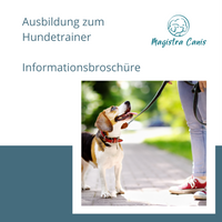 Infobrosch&uuml;re Ausbildung Hundetrainer